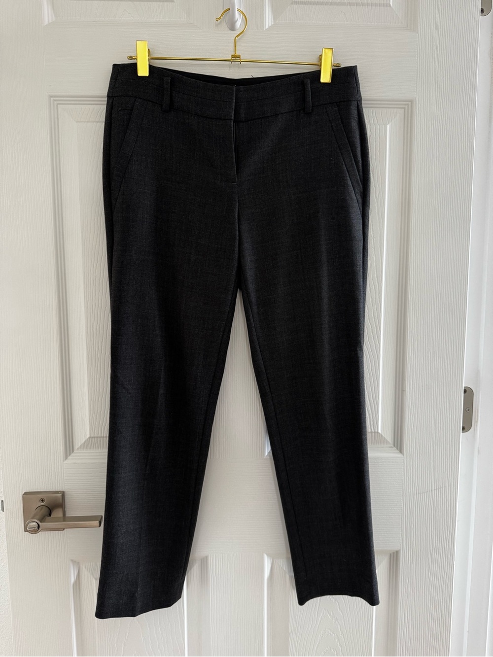 LOFT Petites Grey Tailored Dress Pants